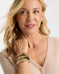 Chico's / Neutral Fireball Stretch Bracelet