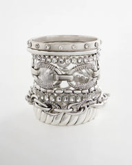 Chico's Discount - Large Pave Link Toggle Bracelet