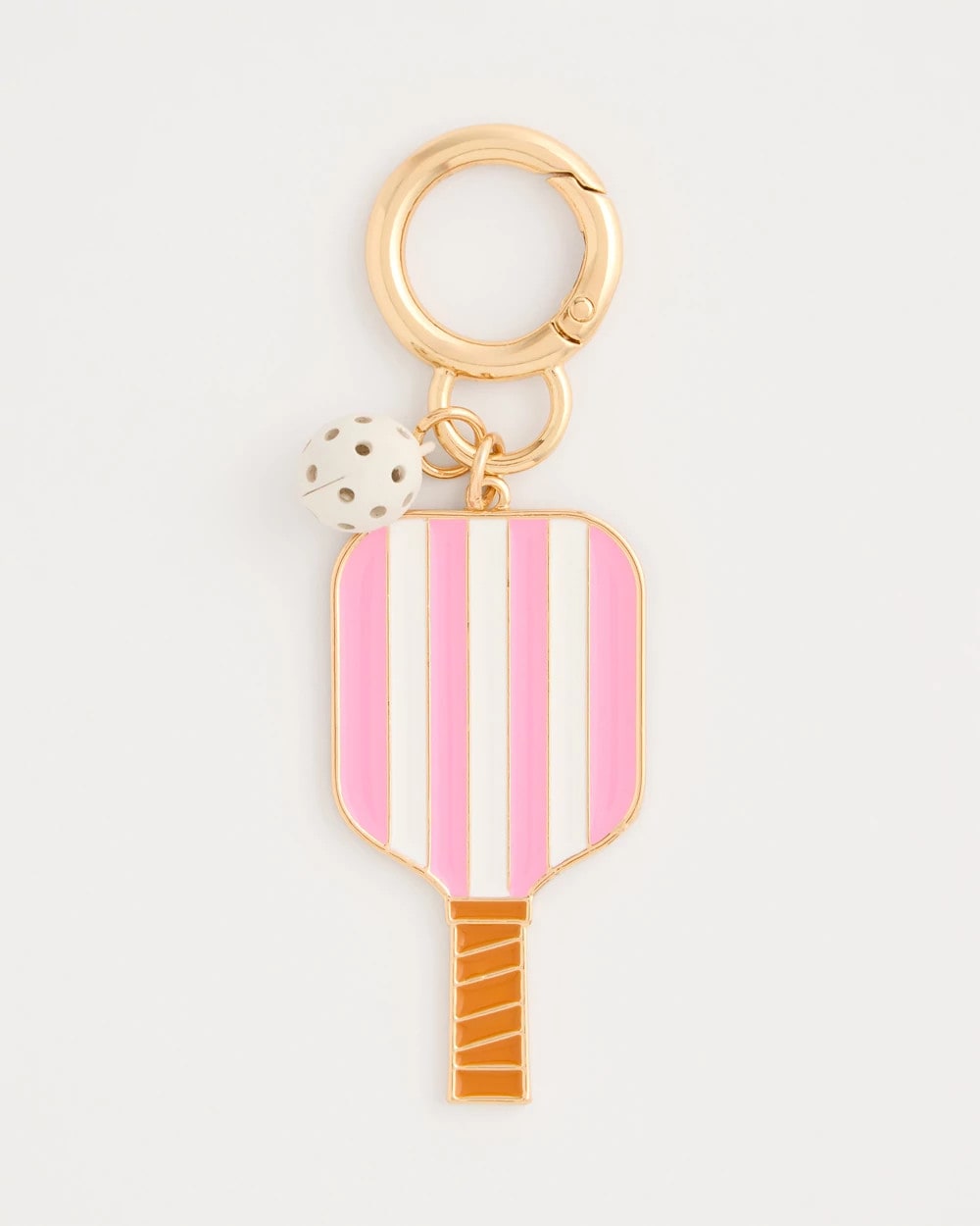 Chico's Sale - Pink Enamel Pickleball Bag Charm
