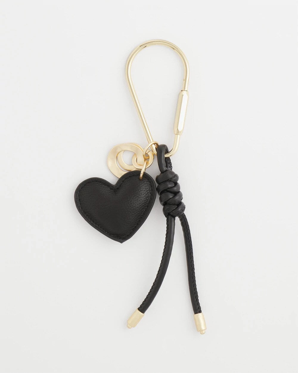 Chico's Discount - Faux Leather Heart Bag Charm