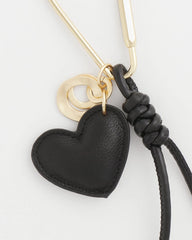 Chico's Discount - Faux Leather Heart Bag Charm