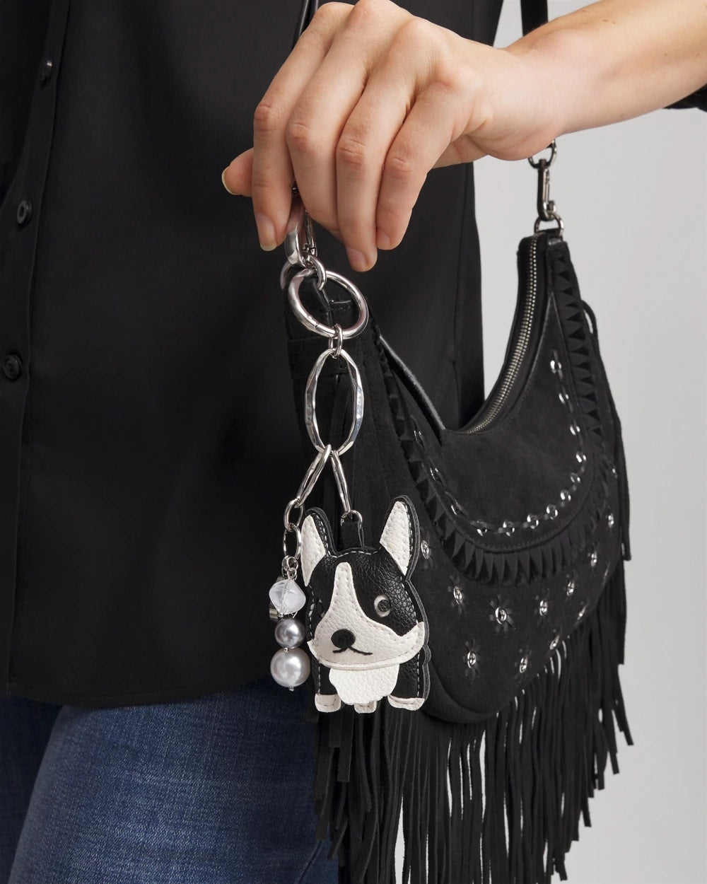 Chico's Sale - Frenchie Dog Bag Charm