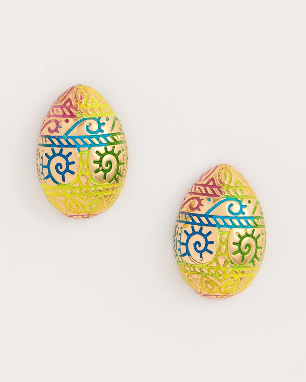 Chico's / Easter Egg Stud Earrings