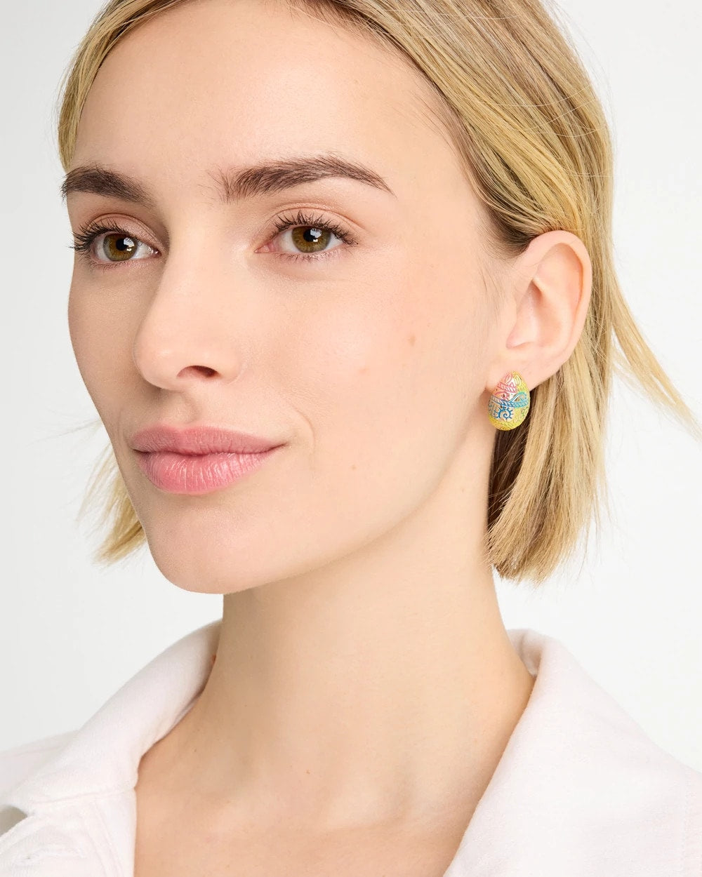 Chico's / Easter Egg Stud Earrings