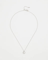 Chico's On Sale - Silver Pearl Single Strand Necklace