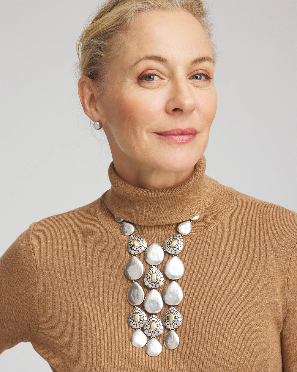 Chico's US - Island Metal Linear Necklace