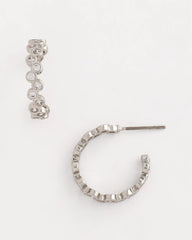 Chico's On Sale - No Droop® Silvertone Hoop Earrings