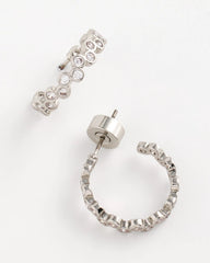 Chico's On Sale - No Droop® Silvertone Hoop Earrings