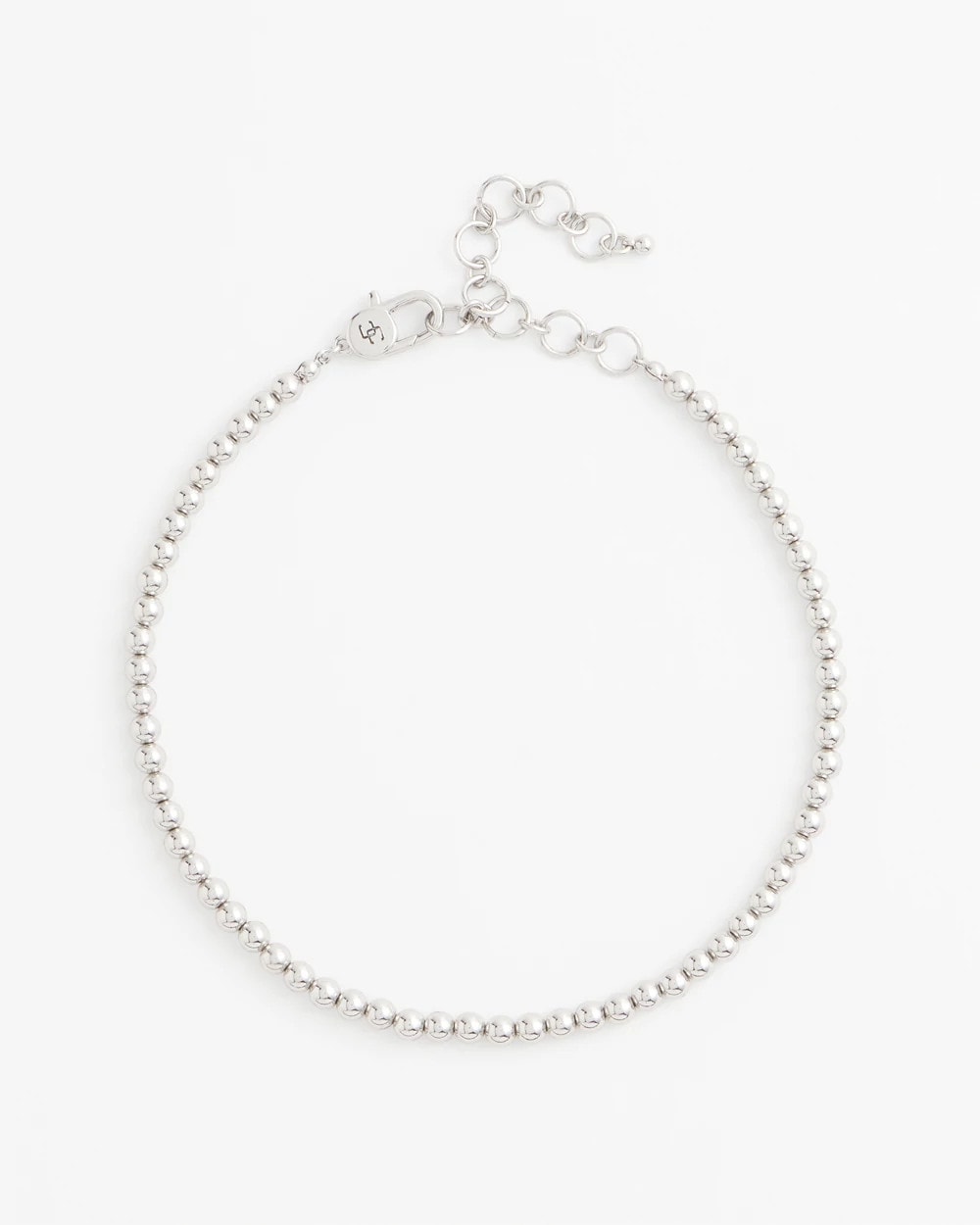 Chico's For Sale - Silvertone Beaded Necklace