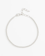 Chico's For Sale - Silvertone Beaded Necklace