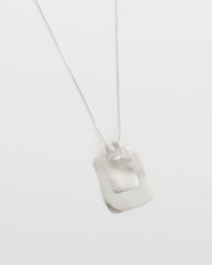 Chico's Adjustable Square Pendant Necklace