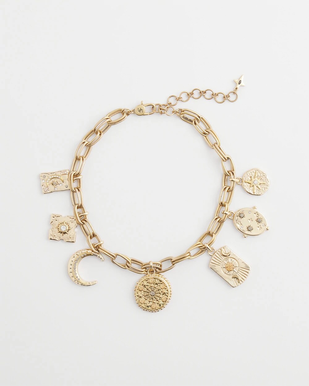 Chico's Discount - Gold Celestial Charm Necklace