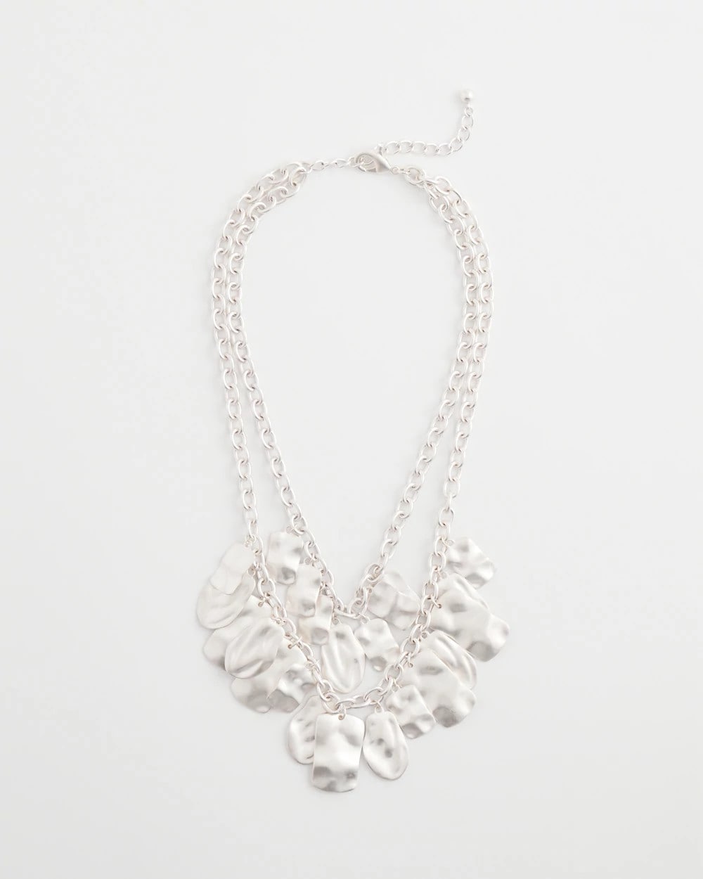 Chico's / Double Square Charm Pendant Necklace