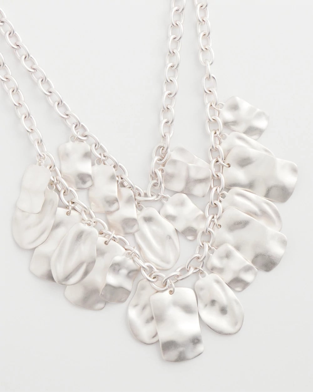 Chico's / Double Square Charm Pendant Necklace