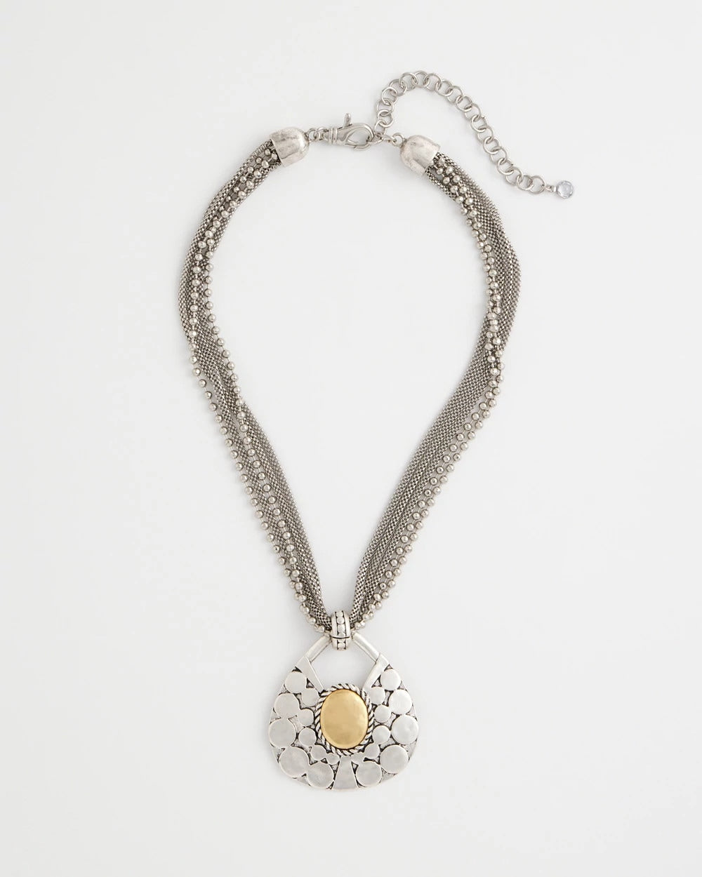 Chico's On Sale - Island Metal Pendant Necklace