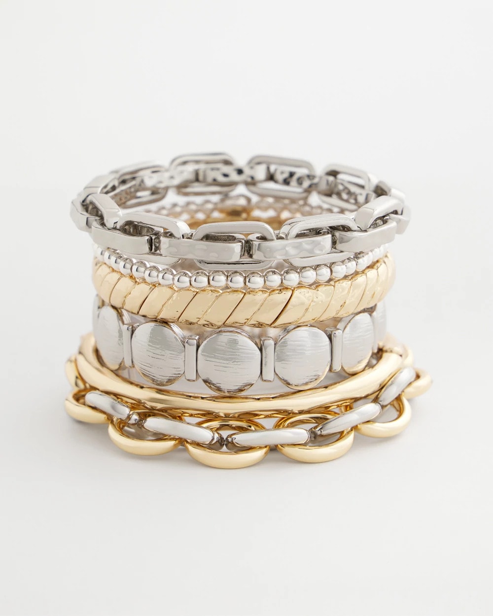 Chico's Outlet - Open Link Stretch Bracelet