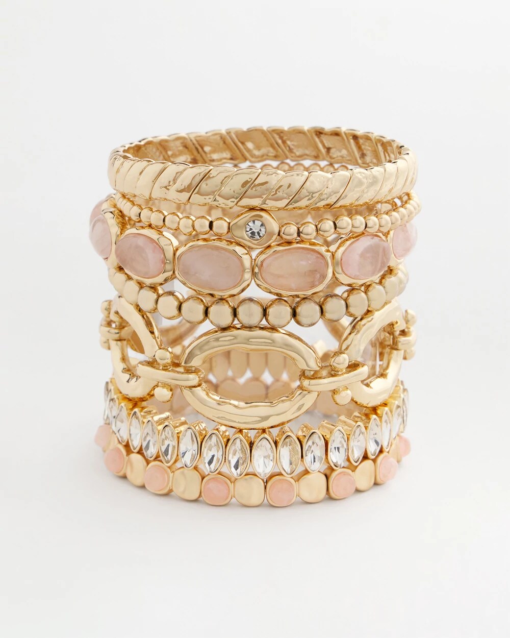 Chico's US - Blush Large Stretch Bracelet