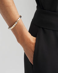 Chico's For Sale - Silver & Gold Tone Round Stretch Bracelet