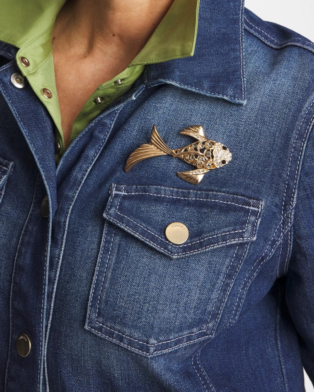 Chico's On Sale - Koi Fish Brooch