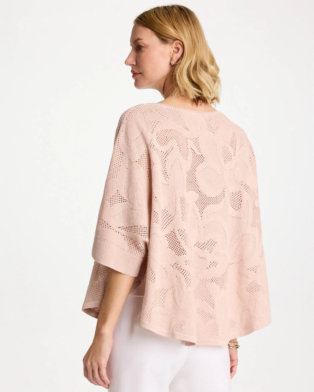 Chico's On Sale - Boatneck Rounded Hem Poncho
