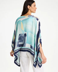 Chico's Outlet - Woven Crepe Artisanal Poncho
