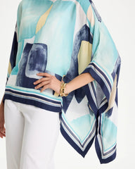 Chico's Outlet - Woven Crepe Artisanal Poncho