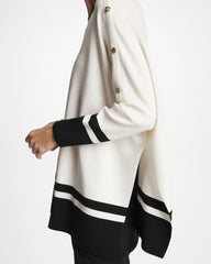 Chico's Online - Button Detail Poncho