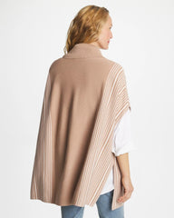 Chico's Discount - Turtleneck Sweater Poncho
