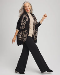 Chico's Sale - Ottoman Jacquard Cocoon Cardigan