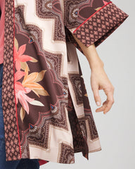 Chico's US - Long Mixed-Print Kimono