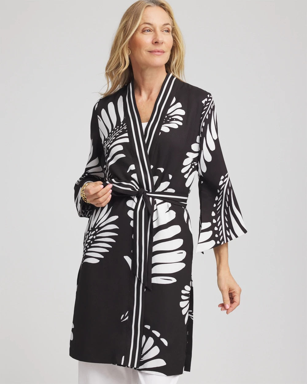 Chico's For Sale - Tie-Front Long Kimono