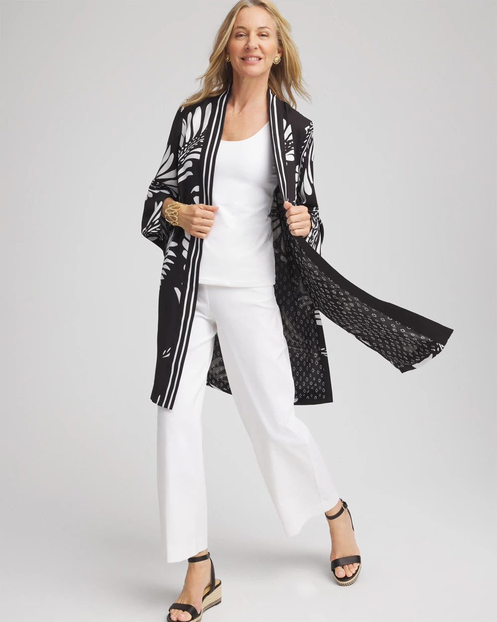 Chico's For Sale - Tie-Front Long Kimono