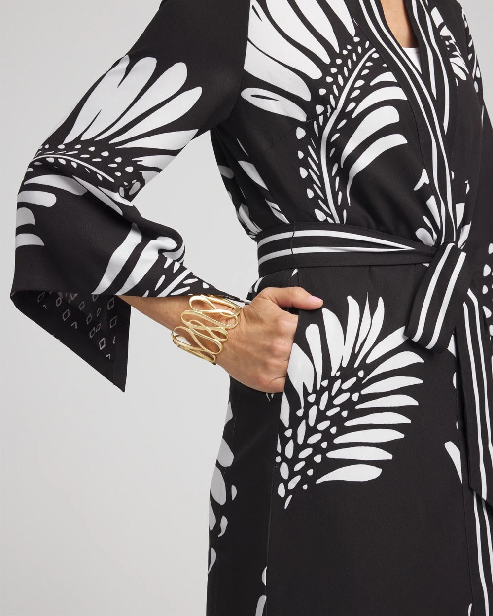 Chico's For Sale - Tie-Front Long Kimono