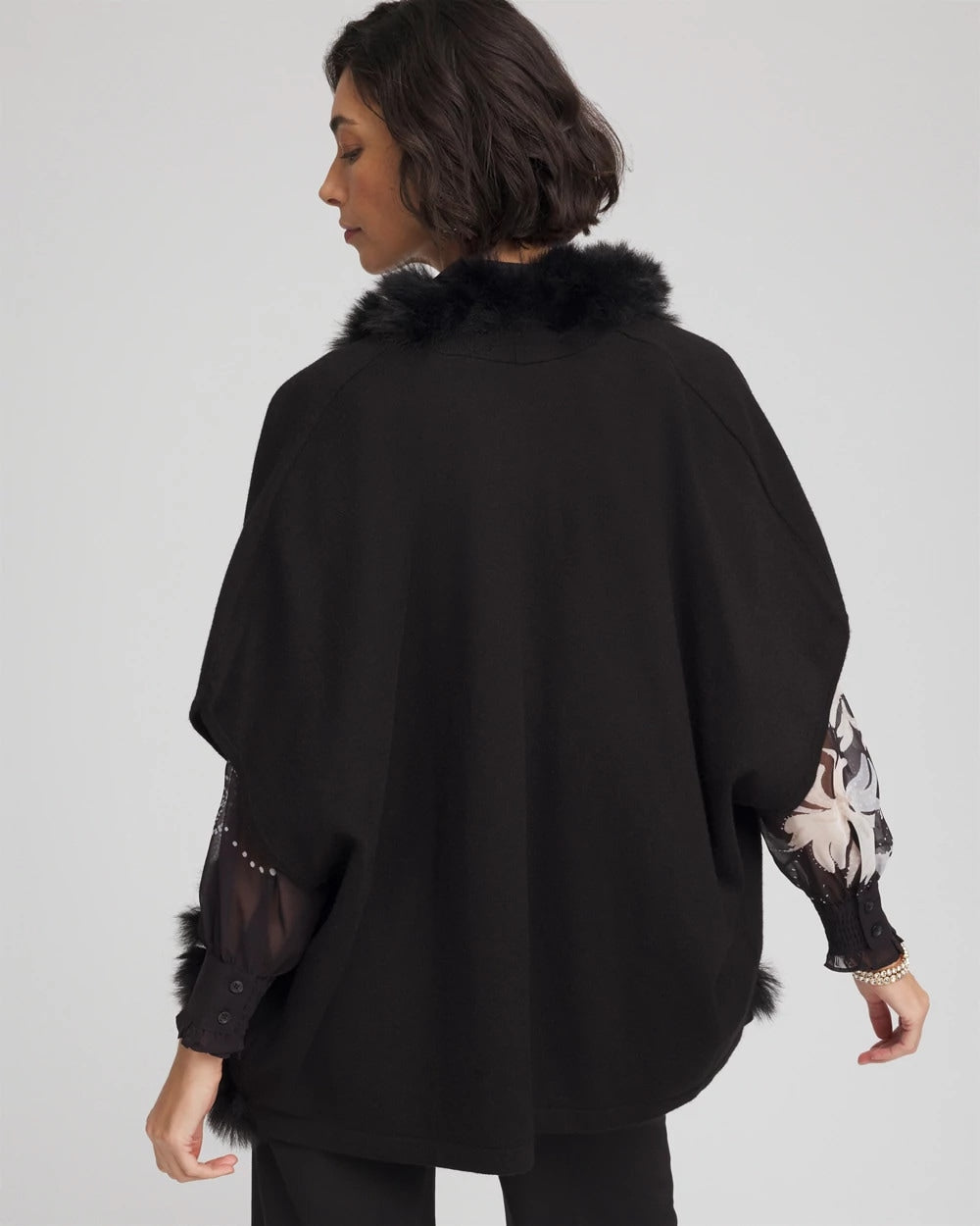 Chico's US - Faux Fur Cocoon