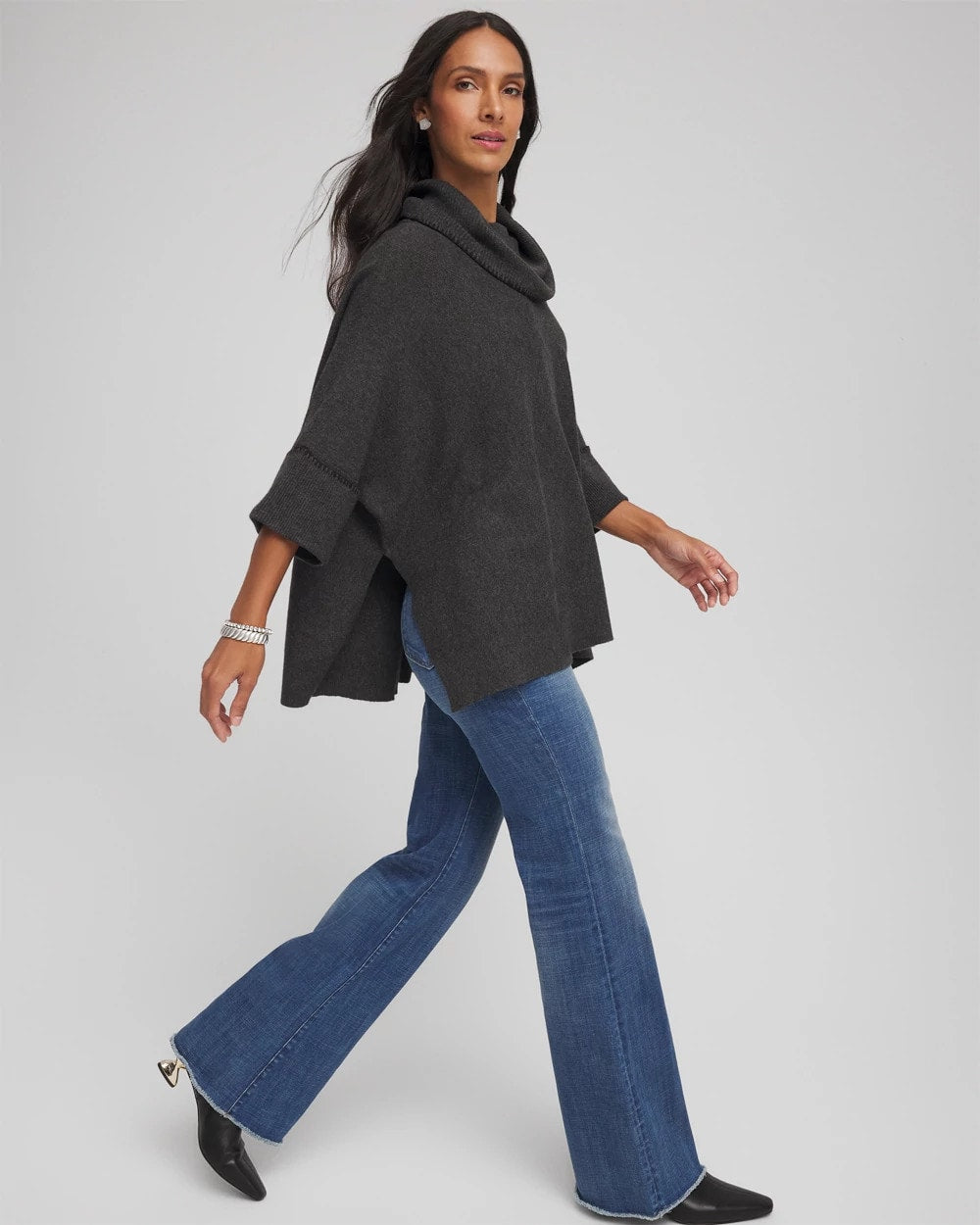 Chico's / Cowlneck Poncho