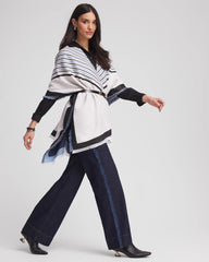 Chico's Sale - Woven Reversible Ruana