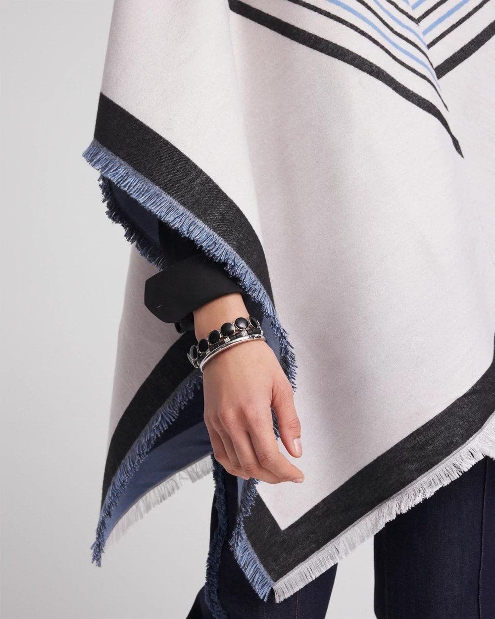 Chico's Sale - Woven Reversible Ruana
