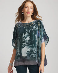 Chico's For Sale - Velvet Burnout Passion Poncho
