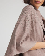 Chico's US - Embellished Shawl Collar Ruana