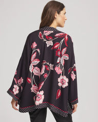 Chico's Discount - Short Floral Kimono