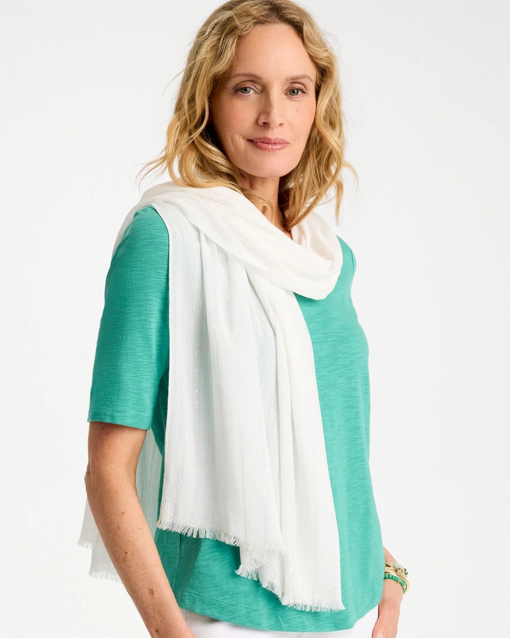 Chico's For Sale - Lurex Oblong Scarf