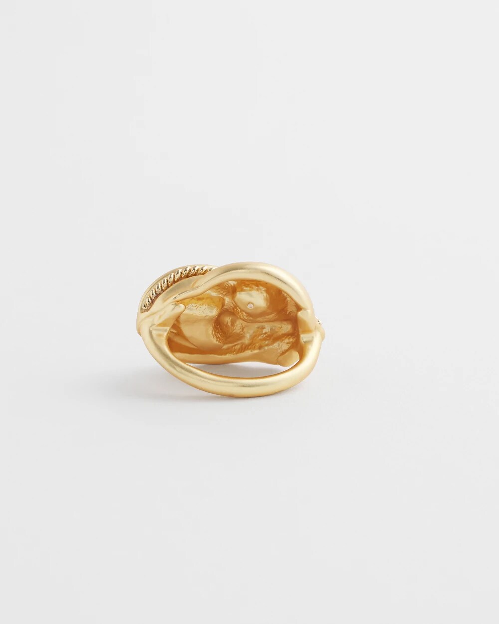 Chico's Discount - Gold Scarf Ring