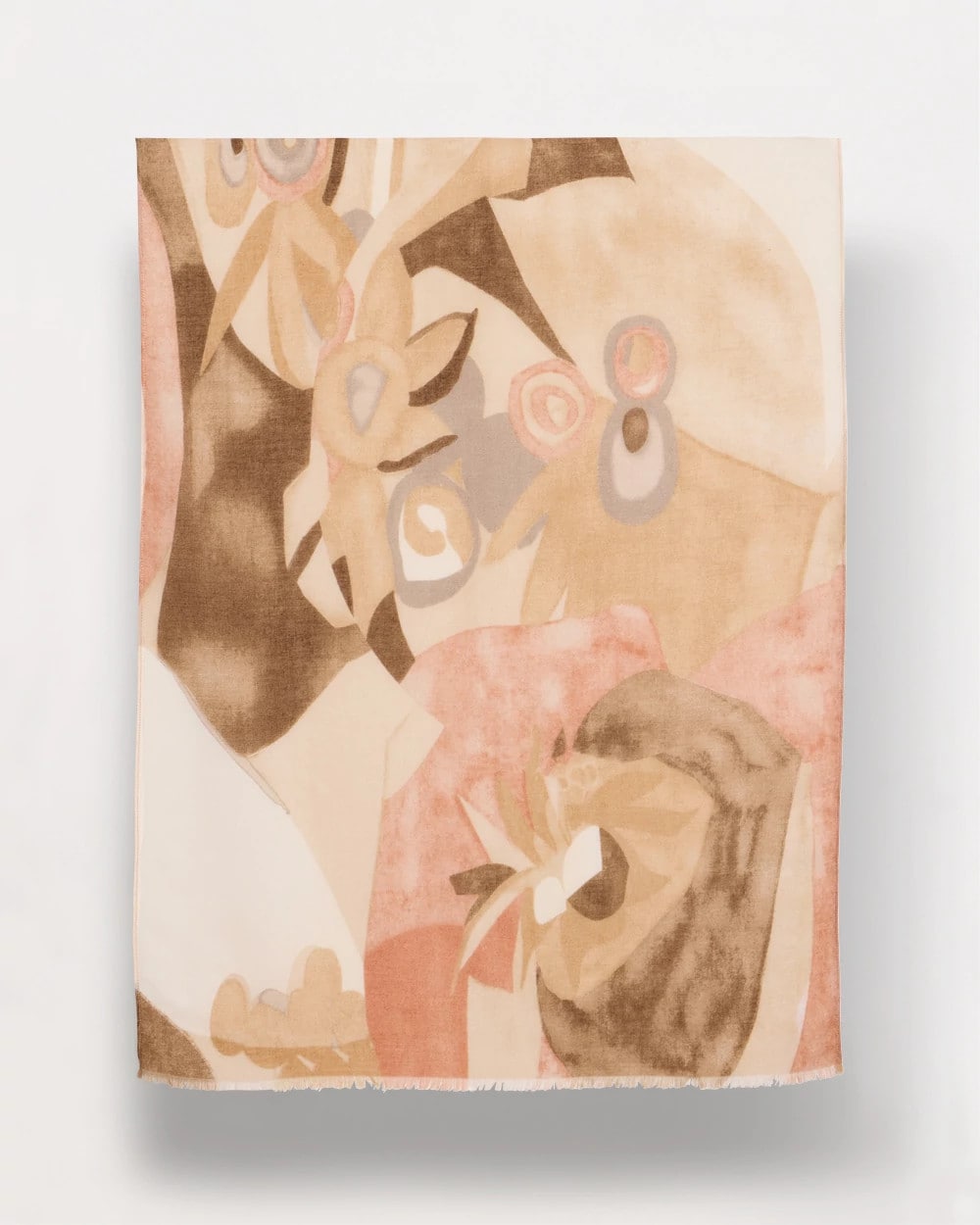 Chico's For Sale - Neutral Floral Oblong Scarf