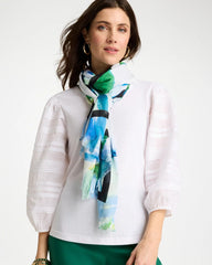 Chico's Online - Blooming Brush Oblong Scarf