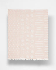 Chico's / Neutral Polka Dot Oblong Scarf