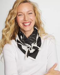 Chico's Sale - Graphic Stitch Square Scarf