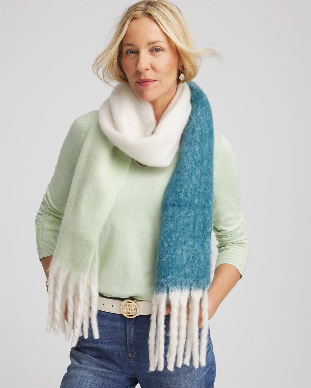 Chico's On Sale - Cozy Ombre Oblong Scarf