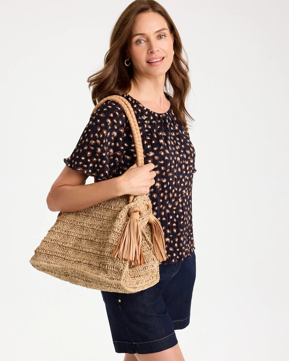 Chico's Outlet - Chico's x Romi Boho 4-Tassel Tote