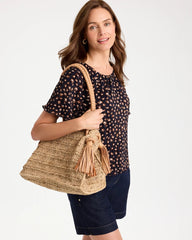 Chico's Outlet - Chico's x Romi Boho 4-Tassel Tote