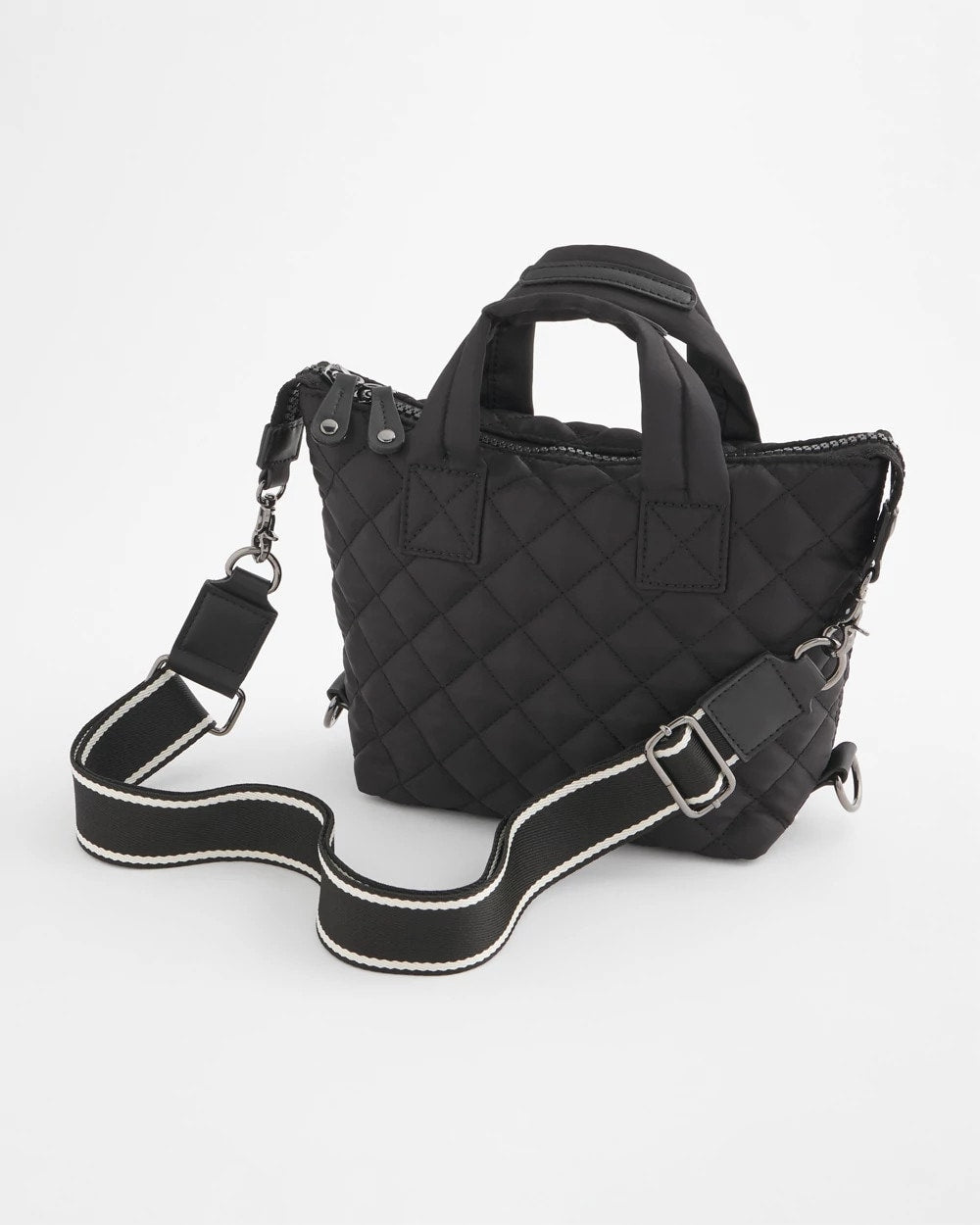 Chico's US - Quilted Cross Body Sport Tote Bag